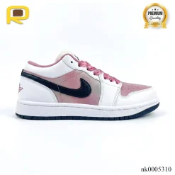AJ 1 Low SE White Black Desert Berry Shoes Sneakers – nk0005310