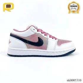 AJ 1 Low SE White Black Desert Berry Shoes Sneakers – nk0005310