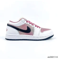 AJ 1 Low SE White Black Desert Berry Shoes Sneakers – nk0005310
