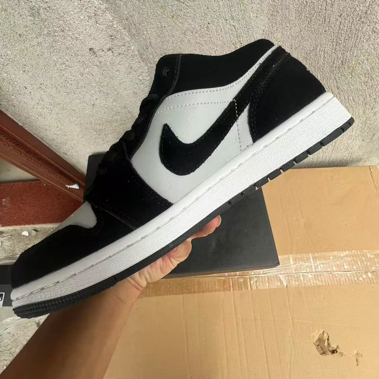 AJ 1 Low Smoke Grey V3 Shoes Sneakers – nk0005311 - Image 7