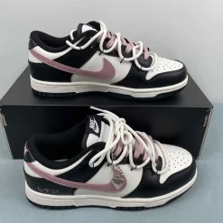 Dunk Low 'Black Pink Deconstructed Gift' Shoes Sneakers - nk0005381 - Image 18