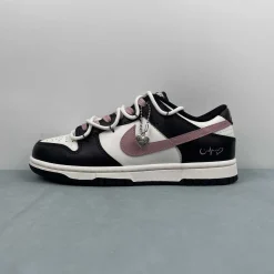 Dunk Low 'Black Pink Deconstructed Gift' Shoes Sneakers - nk0005381 - Image 3