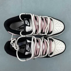 Dunk Low 'Black Pink Deconstructed Gift' Shoes Sneakers - nk0005381 - Image 8
