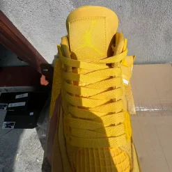 Nigel Sylvester x AJ 4 ‘Yellow Bricks’ Shoes Sneakers - nk0005424 - Image 9