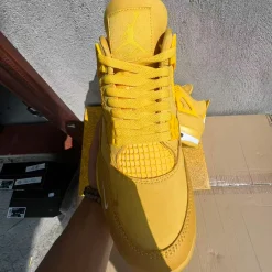 Nigel Sylvester x AJ 4 ‘Yellow Bricks’ Shoes Sneakers - nk0005424 - Image 10