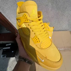 Nigel Sylvester x AJ 4 ‘Yellow Bricks’ Shoes Sneakers - nk0005424 - Image 11