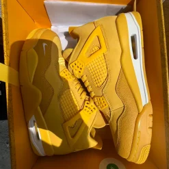 Nigel Sylvester x AJ 4 ‘Yellow Bricks’ Shoes Sneakers - nk0005424 - Image 4