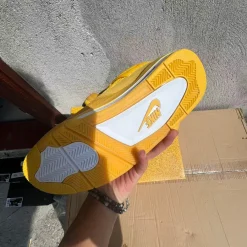 Nigel Sylvester x AJ 4 ‘Yellow Bricks’ Shoes Sneakers - nk0005424 - Image 7