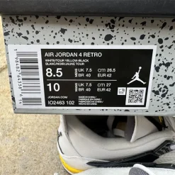 AJ 4 "Rare Air" 'Tour Yellow' (2026) Shoes Sneakers - nk0005427 - Image 16