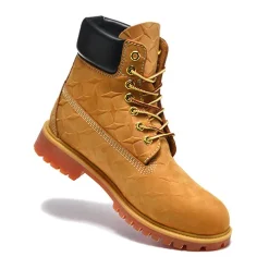 [PREMIUM] Supreme x TBL 6 Inch Premium Waterproof Boot 'Embossed Diamond Plate - Wheat' Shoes Sneakers - nk0005480 - Image 7