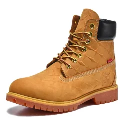 [PREMIUM] Supreme x TBL 6 Inch Premium Waterproof Boot 'Embossed Diamond Plate - Wheat' Shoes Sneakers - nk0005480 - Image 9