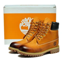 [PREMIUM] TBL 6-Inch Premium ‘Wheat Brown’ Boots Shoes Sneakers - nk0005482 - Image 9