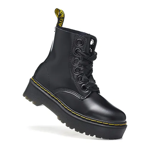 Dr. Martens Molly Leather Platform Boots Shoes Sneakers - nk0005487 - Image 8