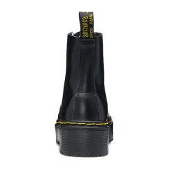 DM Molly Leather Platform Boots in Black Buttero Shoes Sneakers - nk0005494 - Image 3