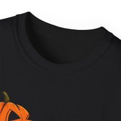 Halloween Pumpkin Chasing Ghost T-Shirt - POD0004 - Image 7