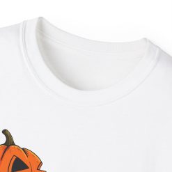 Halloween Pumpkin Chasing Ghost T-Shirt - POD0004 - Image 3