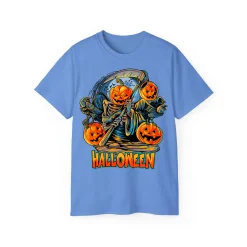 Angel of Death Halloween Pumpkin T-Shirt – POD0015 - Image 5