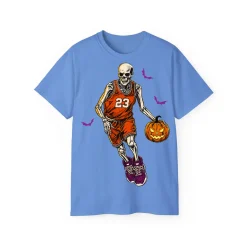 Halloween Basketball T-Shirt – POD0017 - Image 5