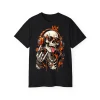 Neon Skull DJ Streetwear T-Shirt – POD0019