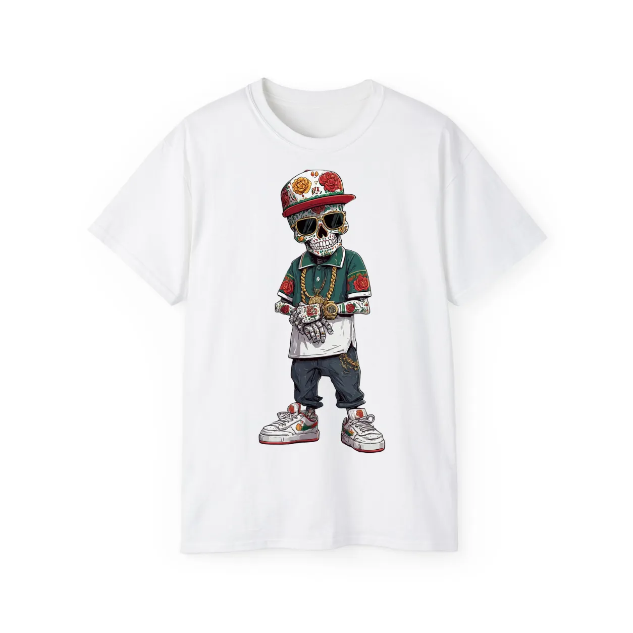 Skull Luxury T-Shirt – POD0021 - Image 4