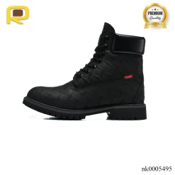 Alternative view of Supreme x TBL 6-Inch Premium Waterproof Boot 'Embossed Diamond Plate - Black' Shoes Sneakers - nk0005495