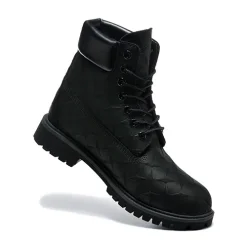 Supreme x TBL 6-Inch Premium Waterproof Boot 'Embossed Diamond Plate - Black' Shoes Sneakers - nk0005495 - Image 6