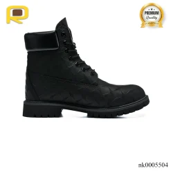 [PREMIUM] SUP x TBL 6-Inch Premium Waterproof Boot 'Embossed Diamond Plate - Black' Shoes Sneakers - nk0005504