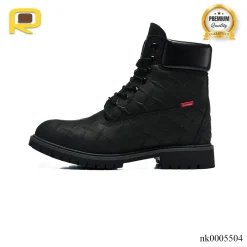 Alternative view of [PREMIUM] SUP x TBL 6-Inch Premium Waterproof Boot 'Embossed Diamond Plate - Black' Shoes Sneakers - nk0005504