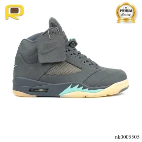 [PREMIUM] AJ 5 Retro SoleFly Black Aurora Green Shoes Sneakers - nk0005505