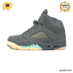 Alternative view of [PREMIUM] AJ 5 Retro SoleFly Black Aurora Green Shoes Sneakers - nk0005505