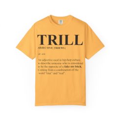 Trill Definition Unisex Garment-Dyed T-shirt - Image 17