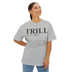 Trill Definition Unisex Oversized Boxy Tee - Image 20